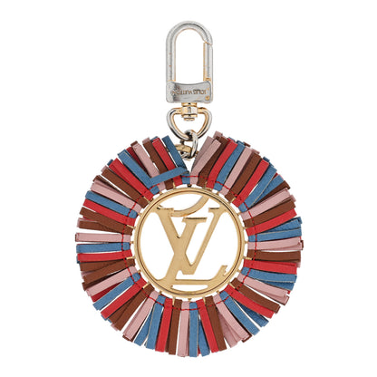 Louis Vuitton LOUIS VUITTON LV Fringe Bag Charm Key Holder Multicolor 1 of 3
