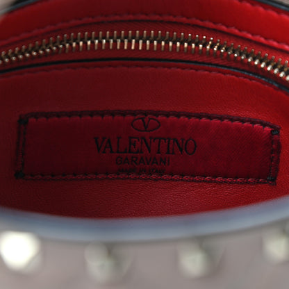 Valentino Garavani Lambskin Medium Rockstud Spike Shoulder Bag Poudre 7 of 13