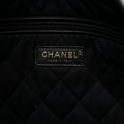 Chanel Shiny Calfskin Quilted Chanel 22 Black 7 of 11
