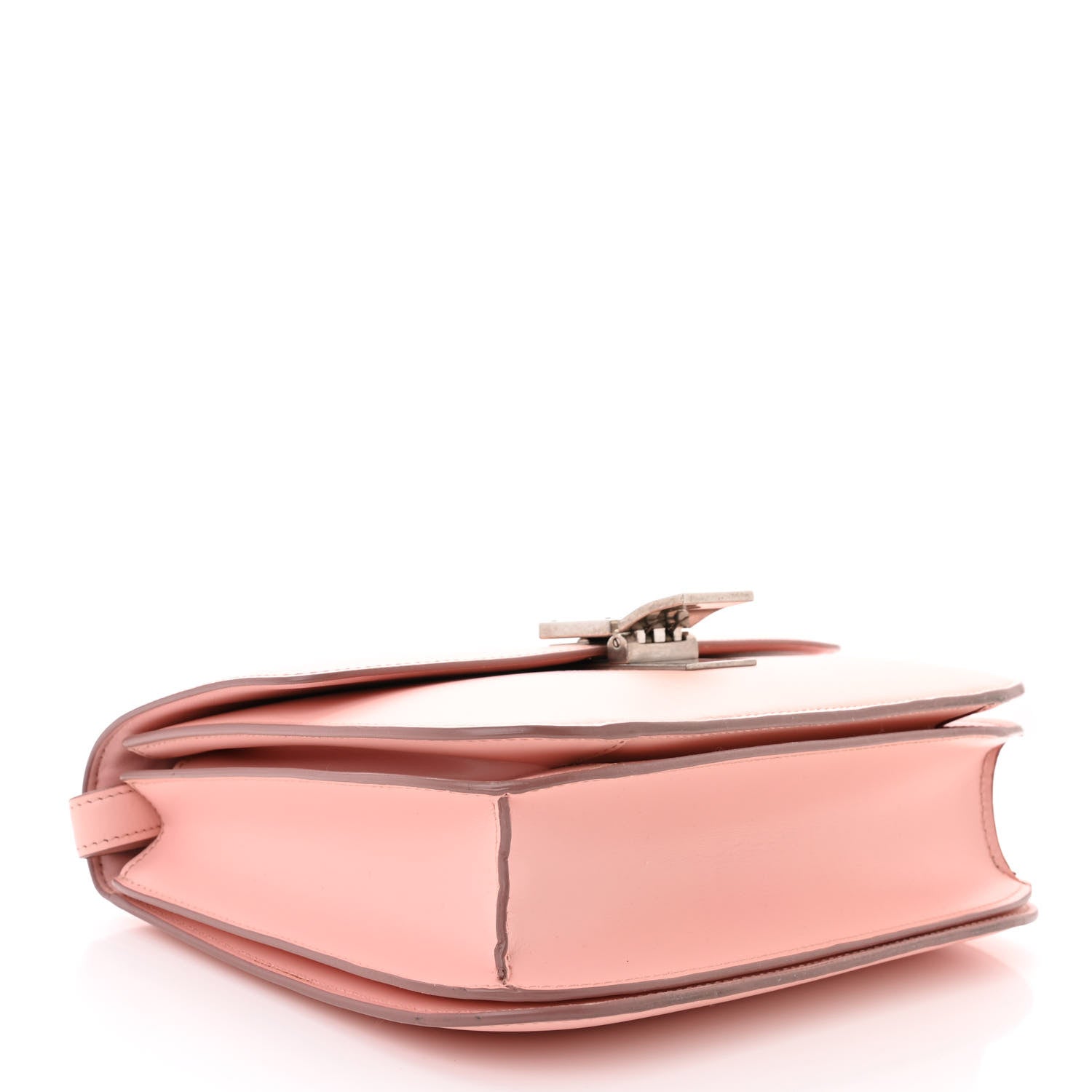 Celine Smooth Calfskin Medium Classic Box Flap Bag Pink 4 of 13