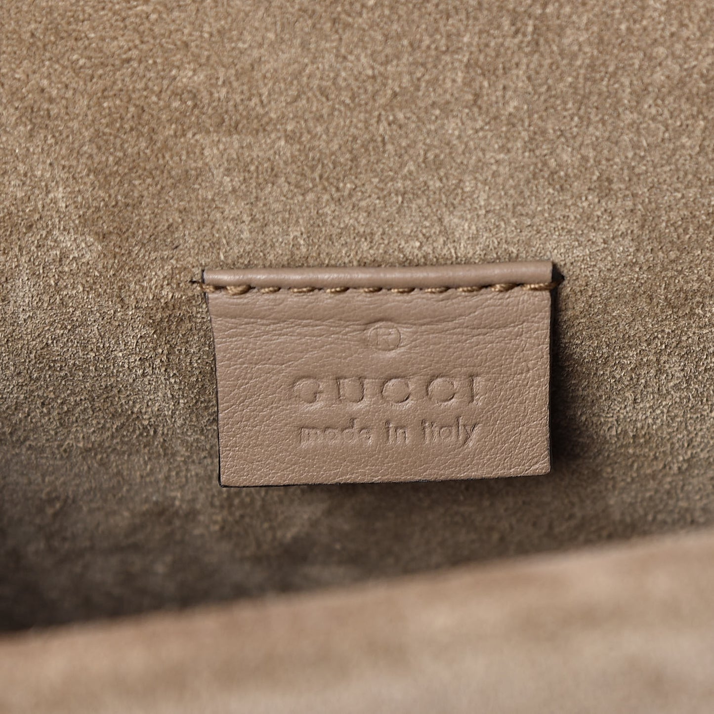 GG Supreme Monogram Mini Dionysus Shoulder Bag Taupe