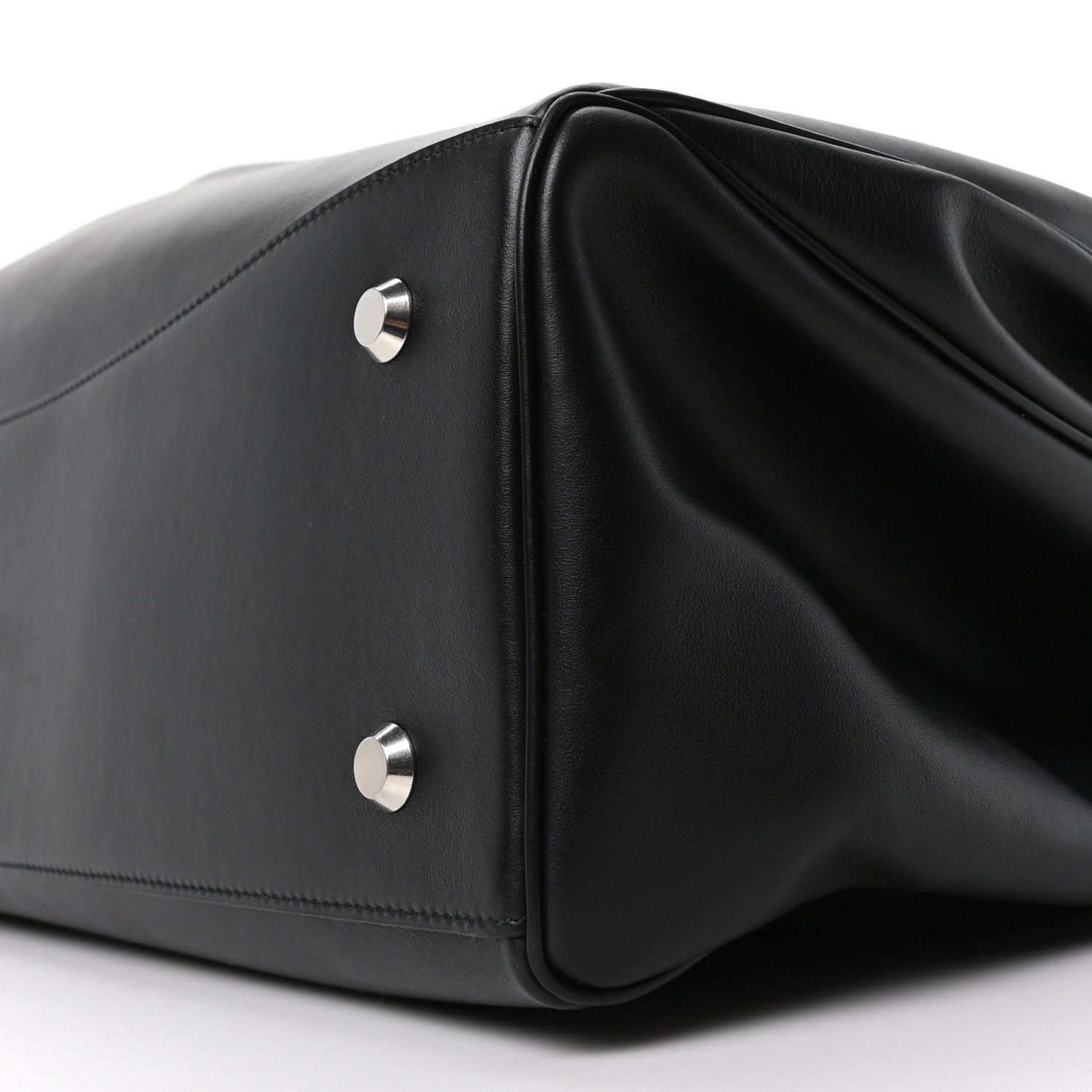 Balenciaga Smooth Calfskin Rodeo XL Top Handle Handbag Black 9 of 9