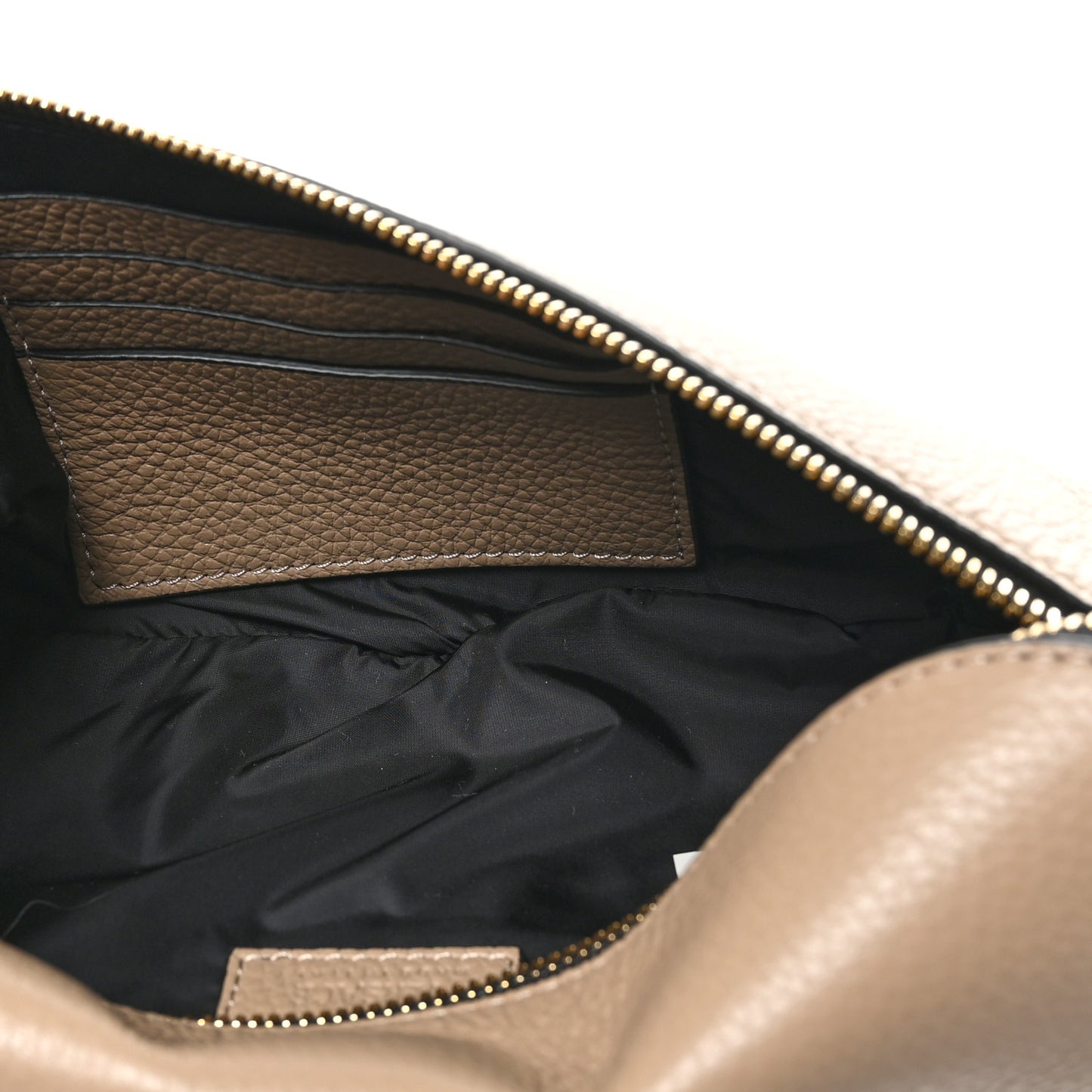 Grained Calfskin Vanitas Medusa Belt Bag Taupe