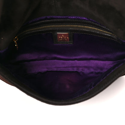Fendi Suede Baguette Brown 5 of 10