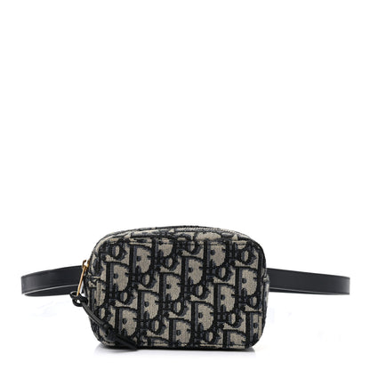 Christian Dior Oblique Belt Pouch Blue 1 of 11