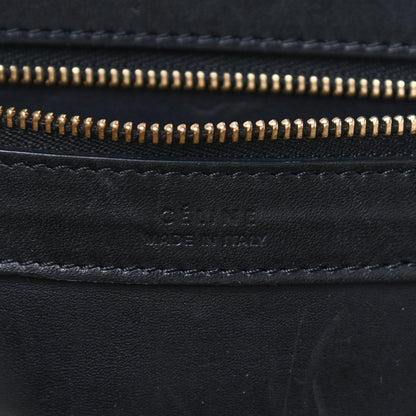 Celine Textured Canvas Small Belt Cabas Phantom Black White 6 of 9