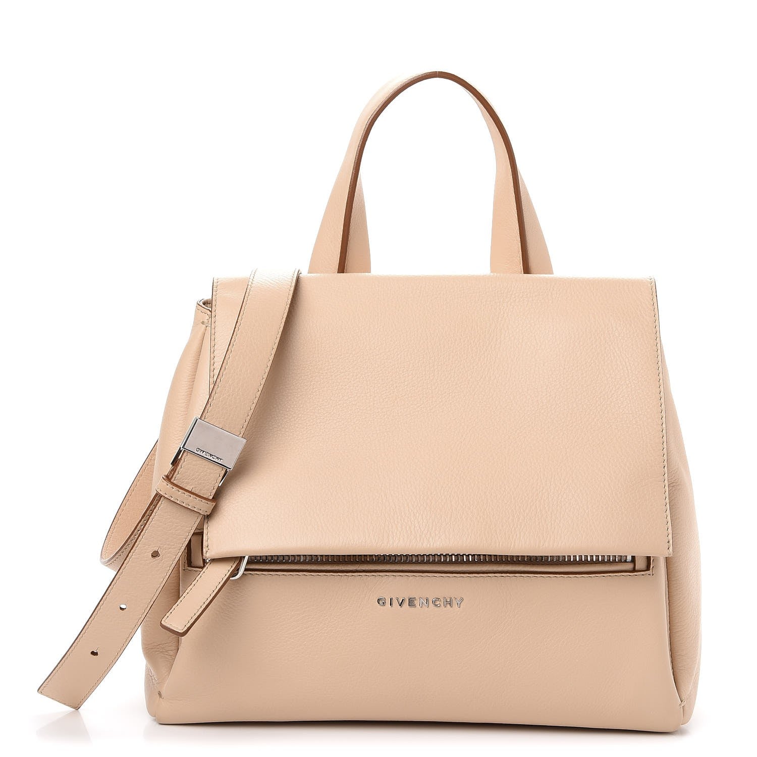Givenchy Calfskin Mini Pandora Pure Flap Bag Sand 1 of 14