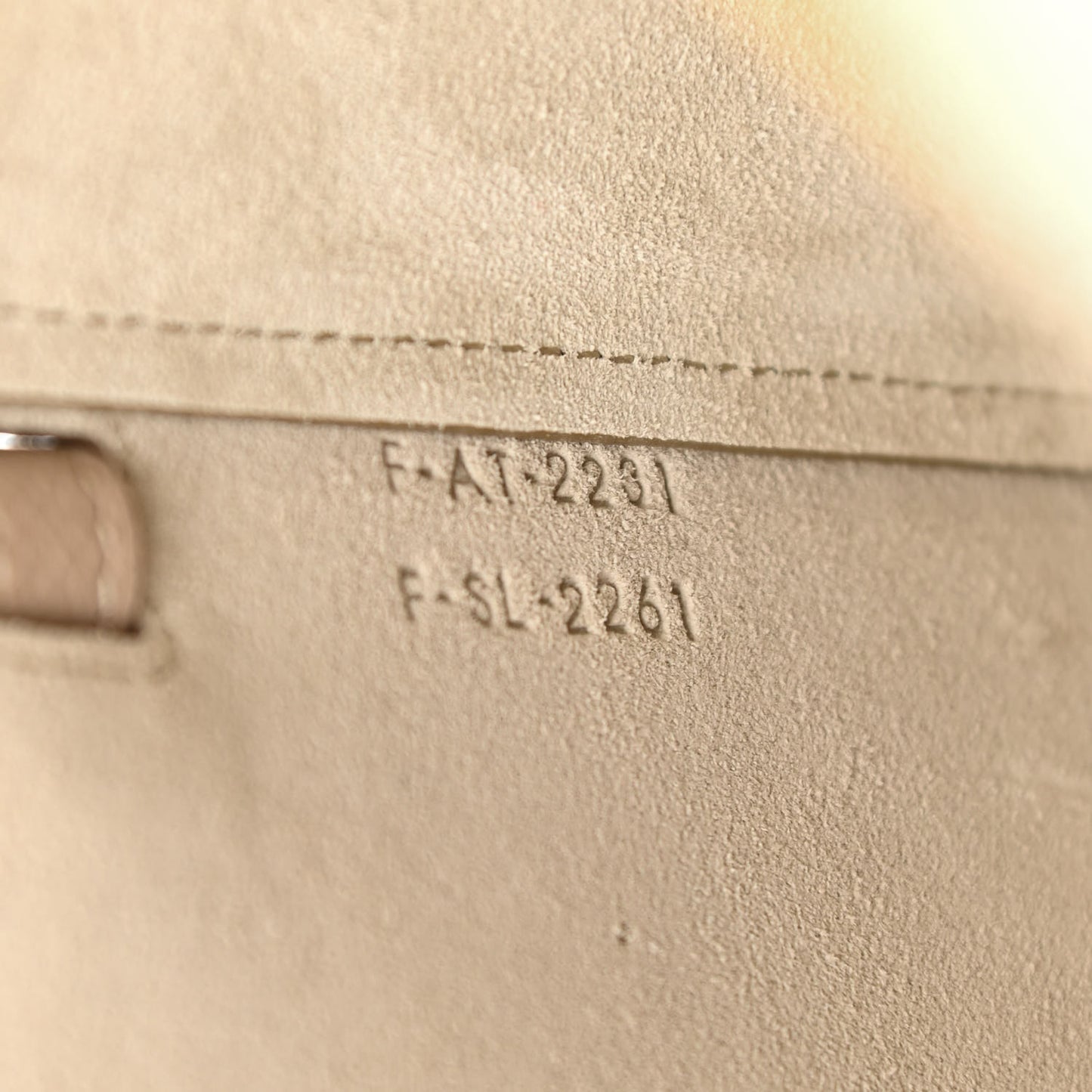 Grained Calfskin Nano Belt Bag Light Taupe