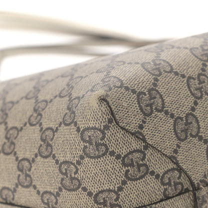 Gucci GG Supreme Monogram Medium Reversible Tote Beige White 13 of 27