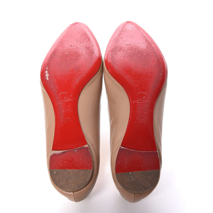 Christian Louboutin Nappa Eloise Flats 37 Nude 7 of 18