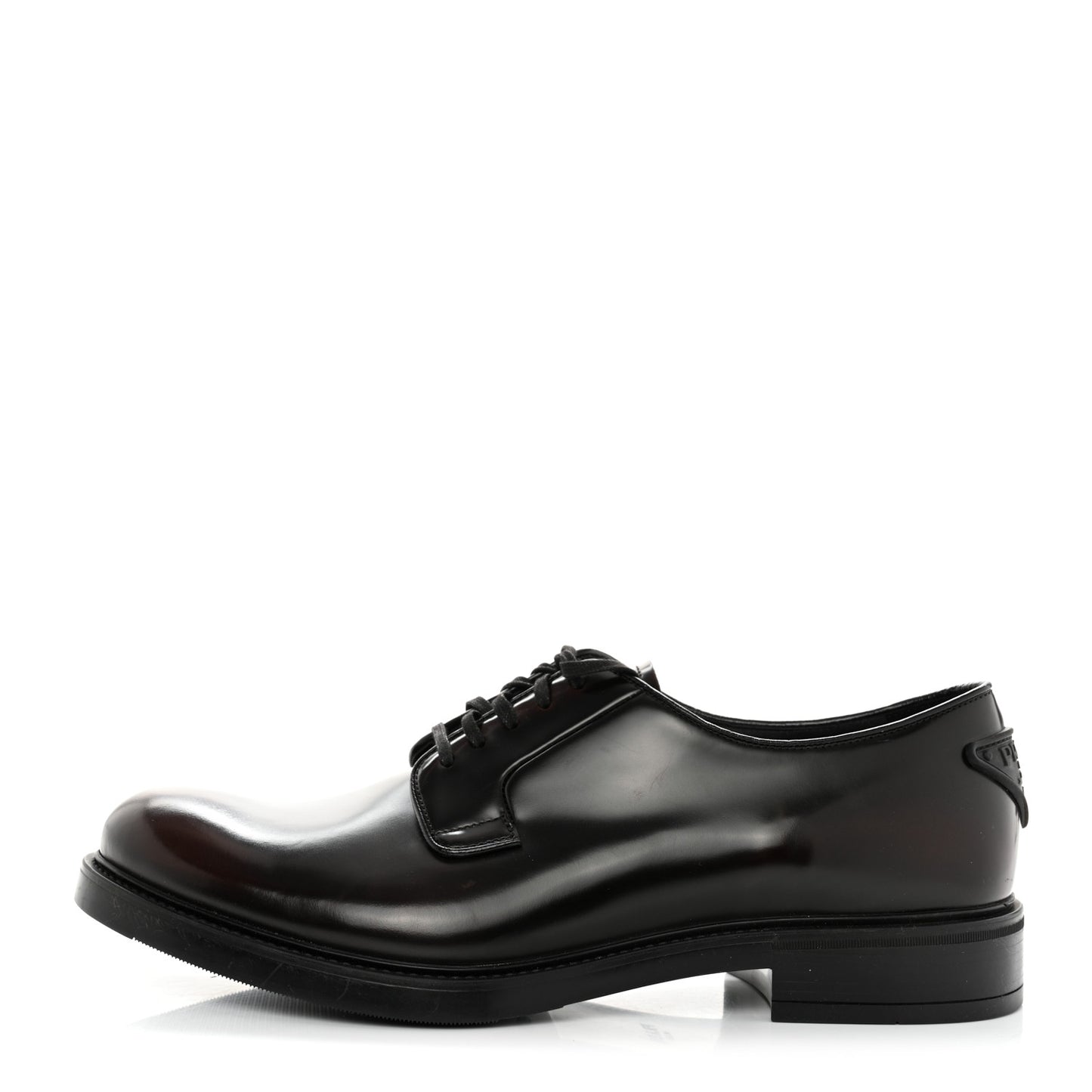 Spazzolato Lace Up Oxfords 10 Bruciato Fume