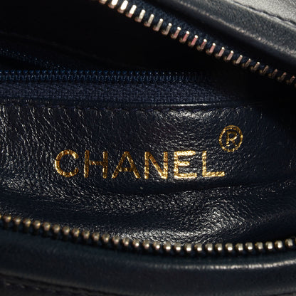Chanel Lambskin Tassel Camera Bag Navy White 6 of 7