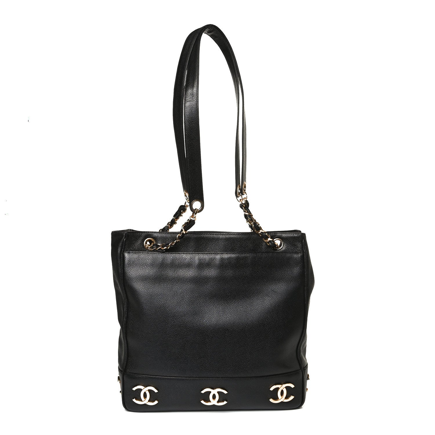 Chanel Caviar CC Shoulder Bag Black 1 of 18