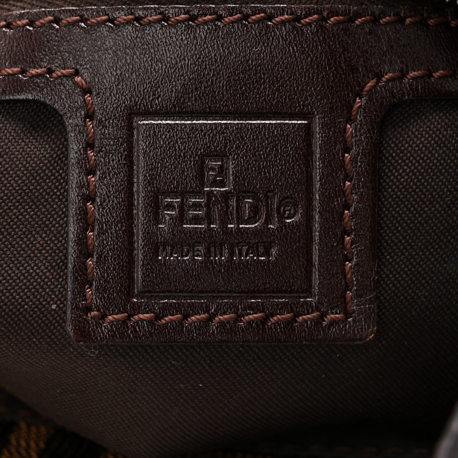Fendi Zucca Baguette Tobacco 6 of 10