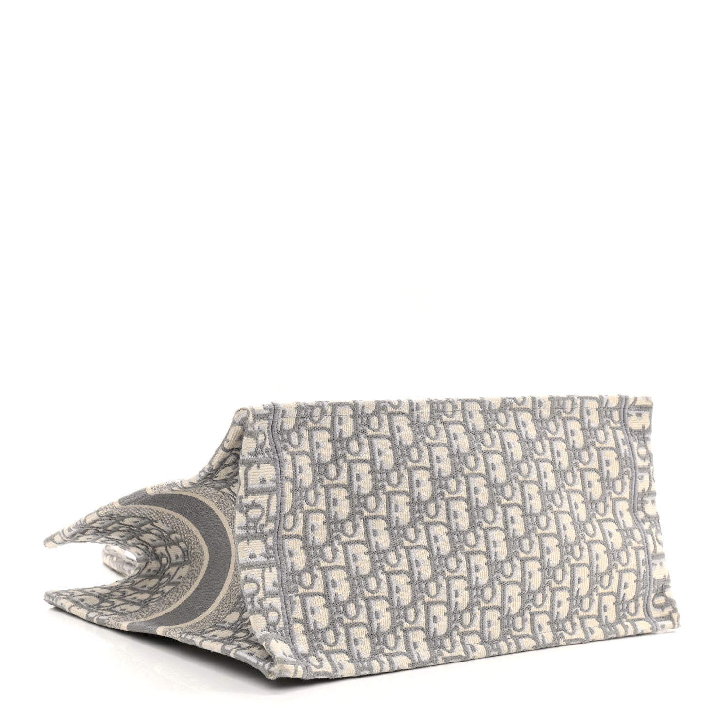 Christian Dior Oblique Medium Book Tote Grey 4 of 12