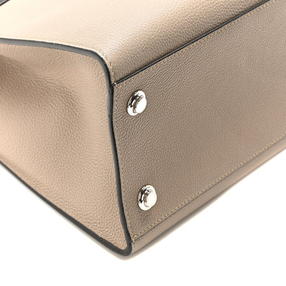 Louis Vuitton Taurillon City Steamer MM Black Beige 8 of 9