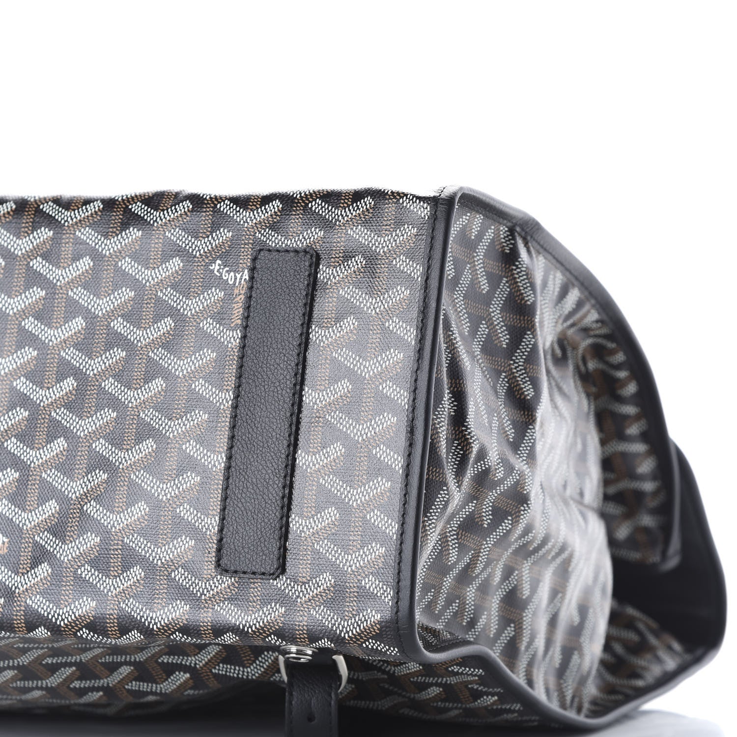 Goyard Goyardine Saint Leger Soft Briefcase Backpack Black 6 of 8