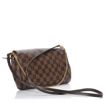 Louis Vuitton Damier Ebene Favorite MM 3 of 10