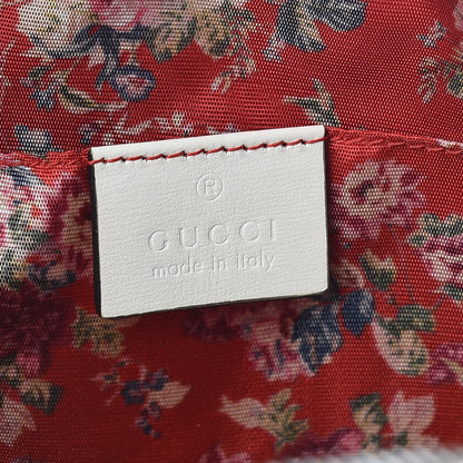 Gucci Calfskin Web Trapuntata Small Shoulder Bag Off White 6 of 9