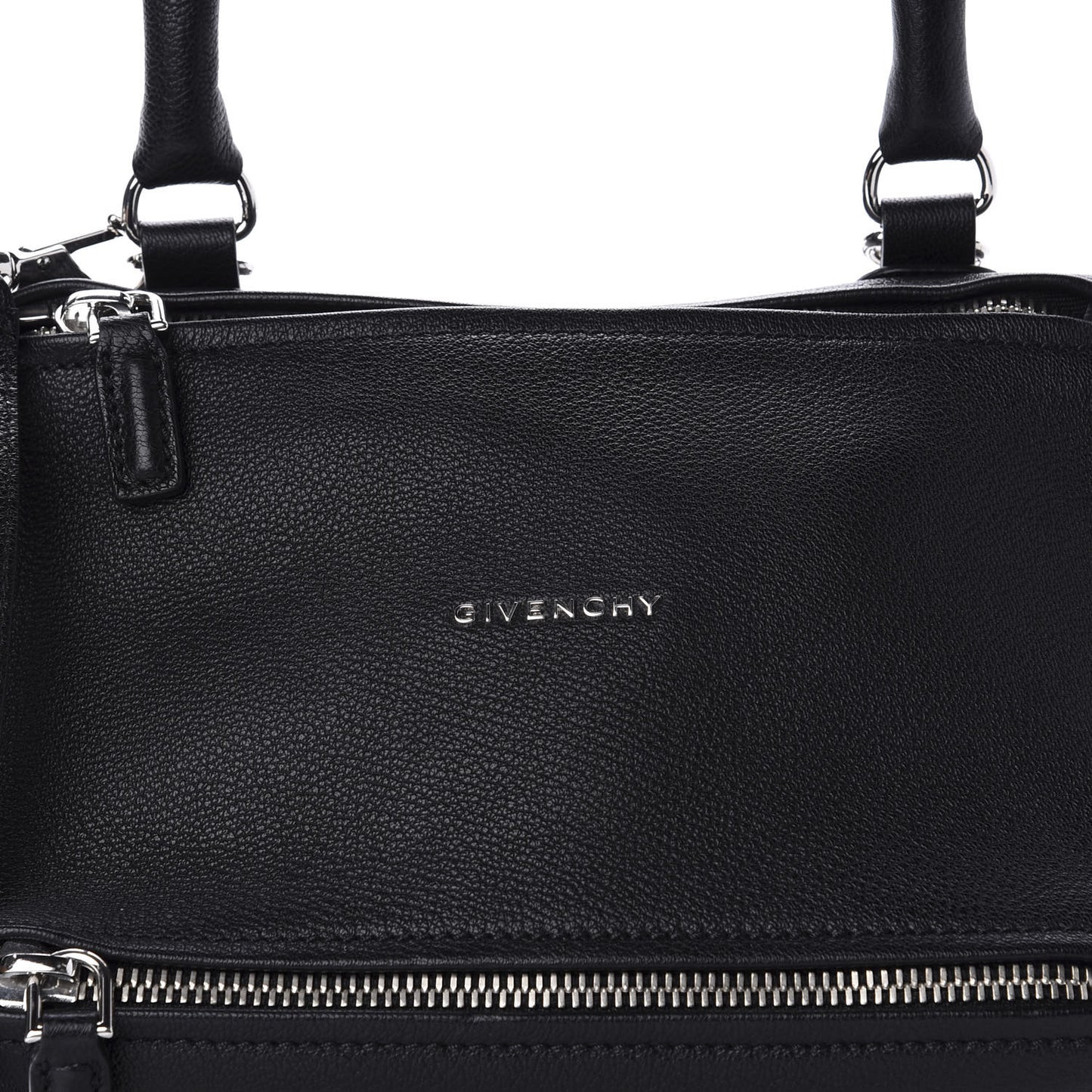 Sugar Goatskin Small Pandora Black