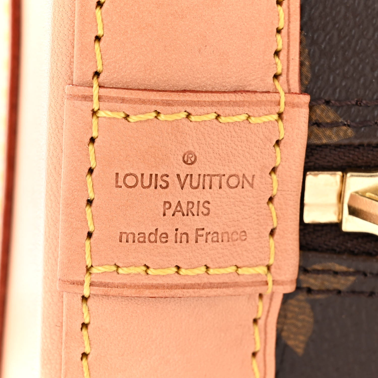 Louis Vuitton Monogram Alma BB 6 of 11