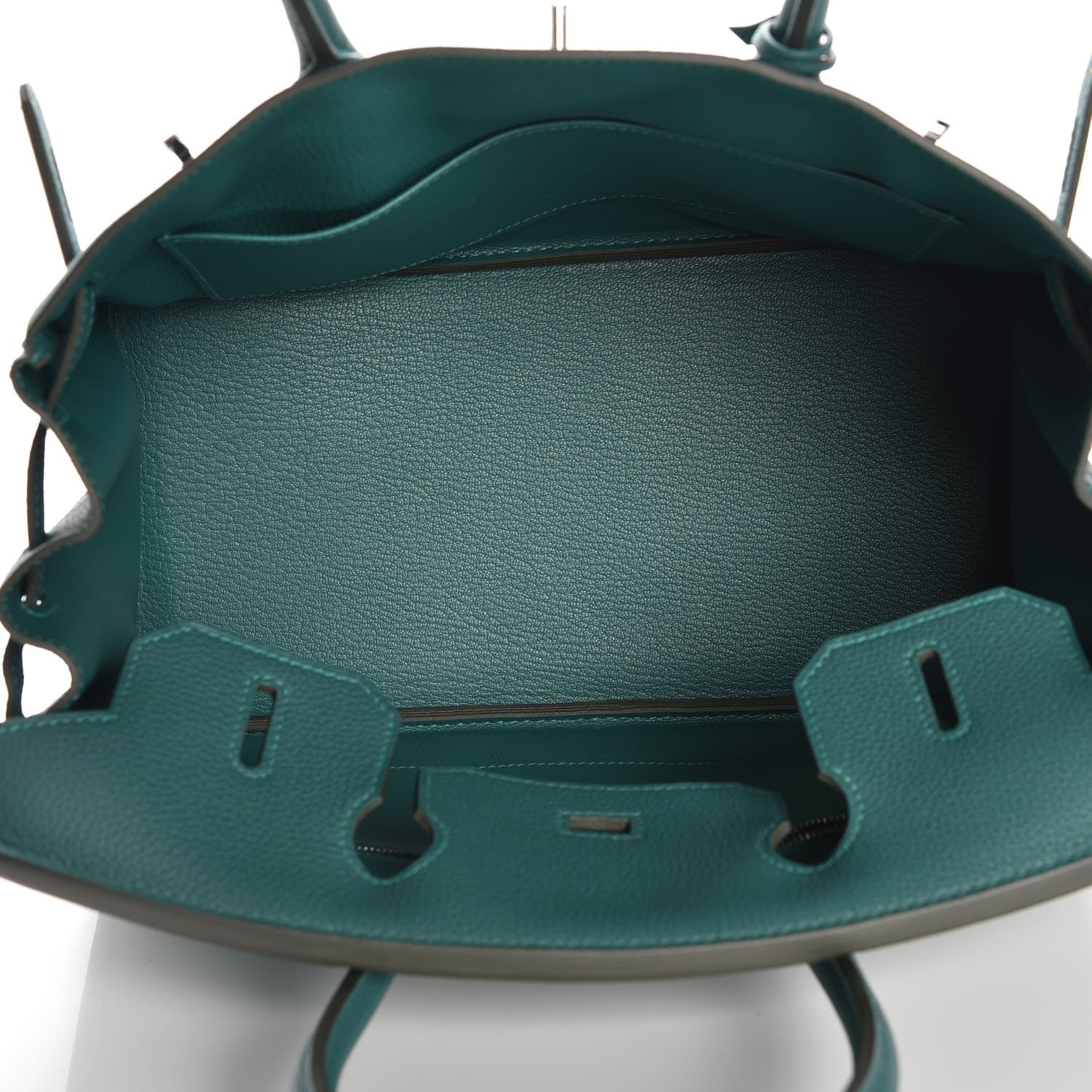 Hermes Togo Birkin 30 Malachite 9 of 32