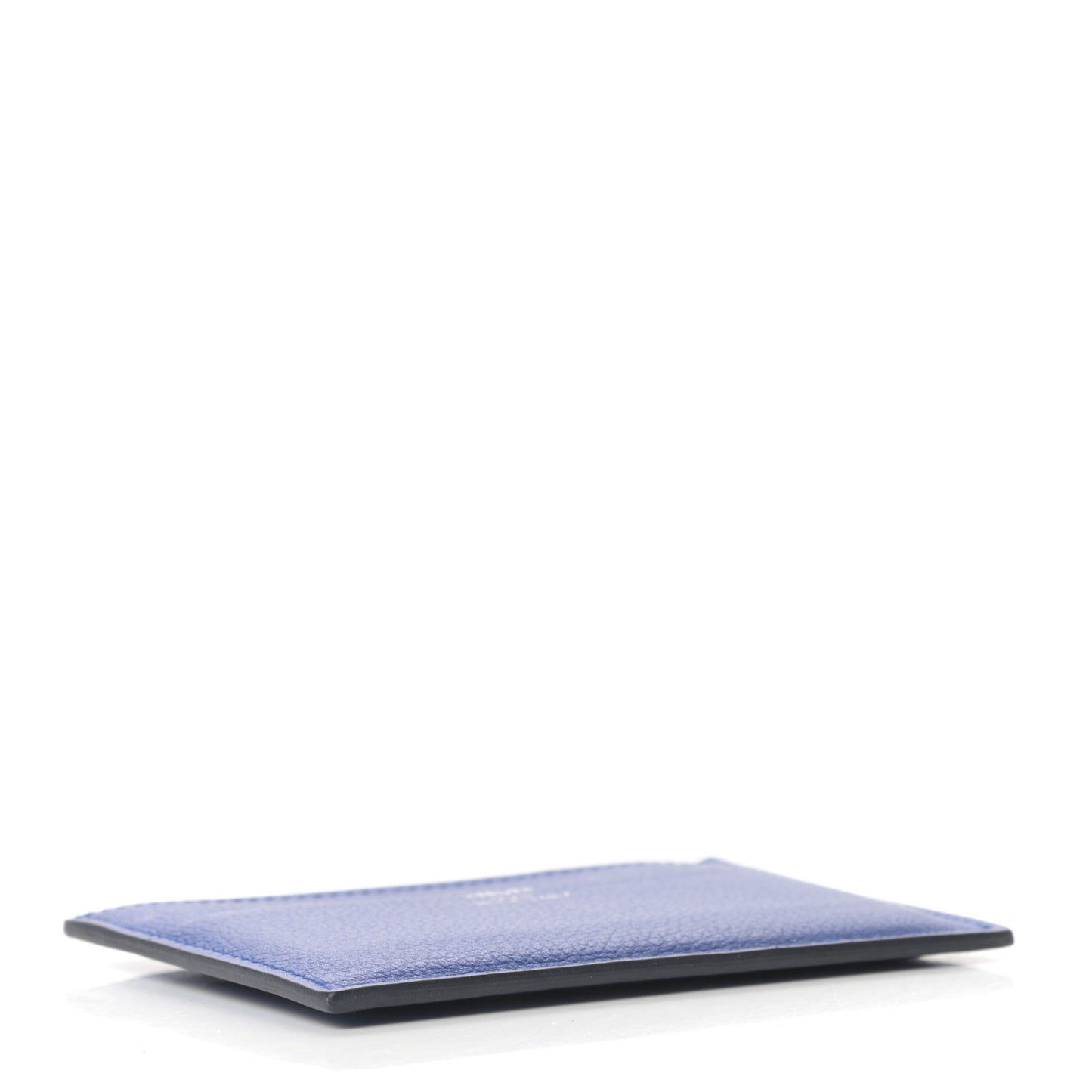 Evercolor Citizen Twill Card Case Bleu Royal Celeste Orange Poppy