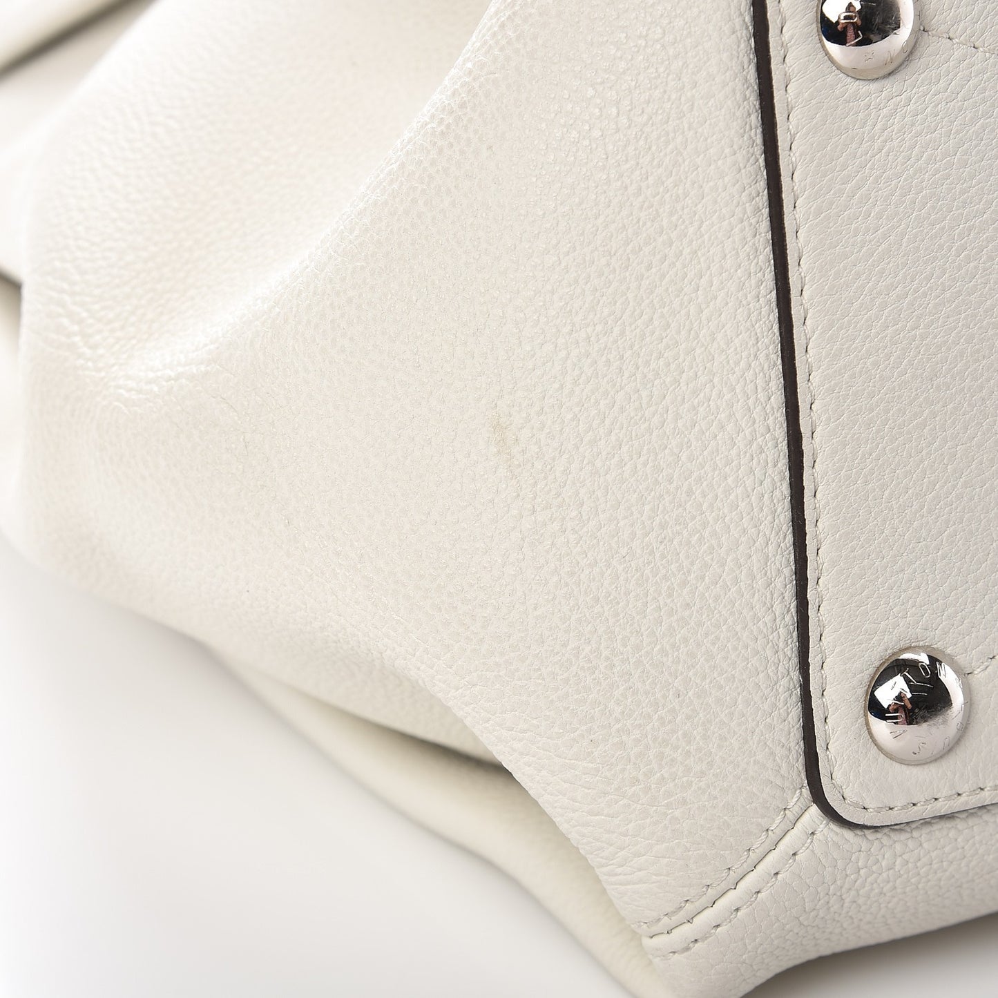 Veau Cachemire Python Babylone MM White