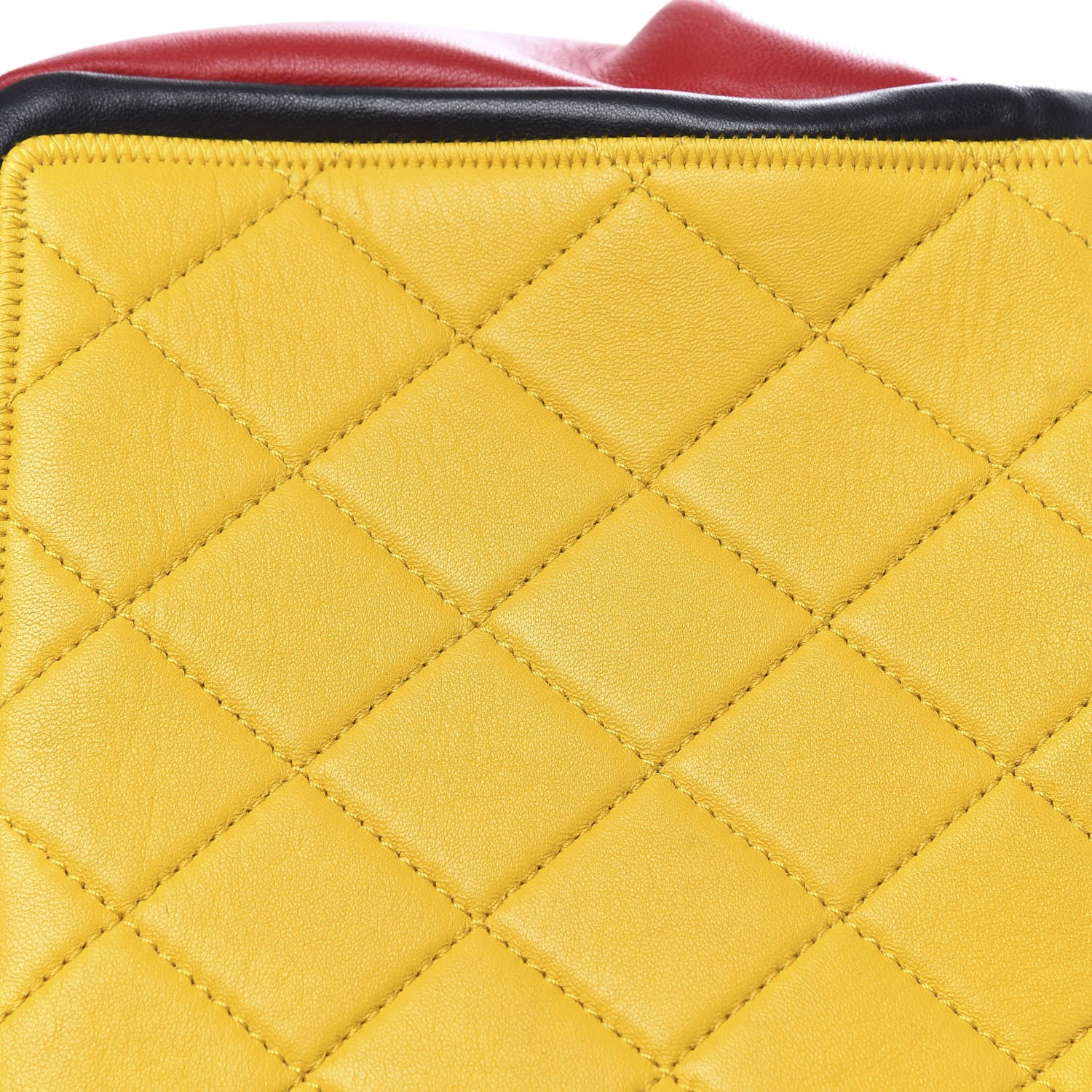 Chanel Lambskin Quilted Medium Graphic Flap Multicolor 10 of 11