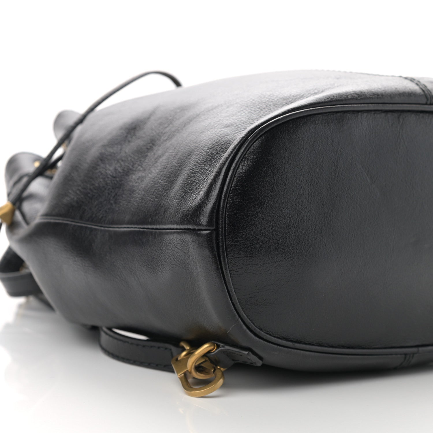 Gucci Piuma Lux Energy Medium Re(Belle) Convertible Bucket Bag Black 9 of 10