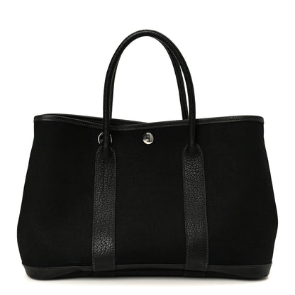 Hermes Toile Negonda Garden Party 30 TPM Black 1 of 9