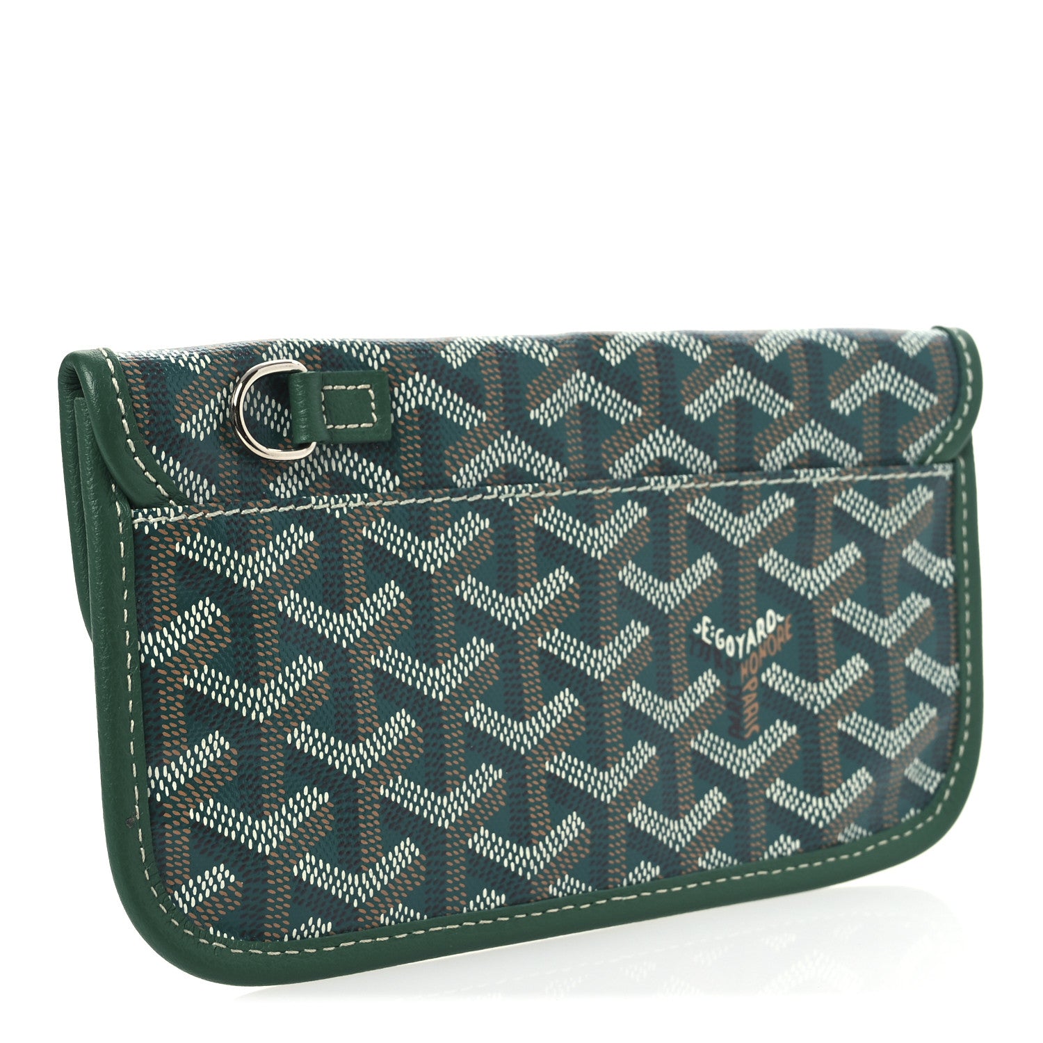 Goyard Goyardine Pouch Green 3 of 7