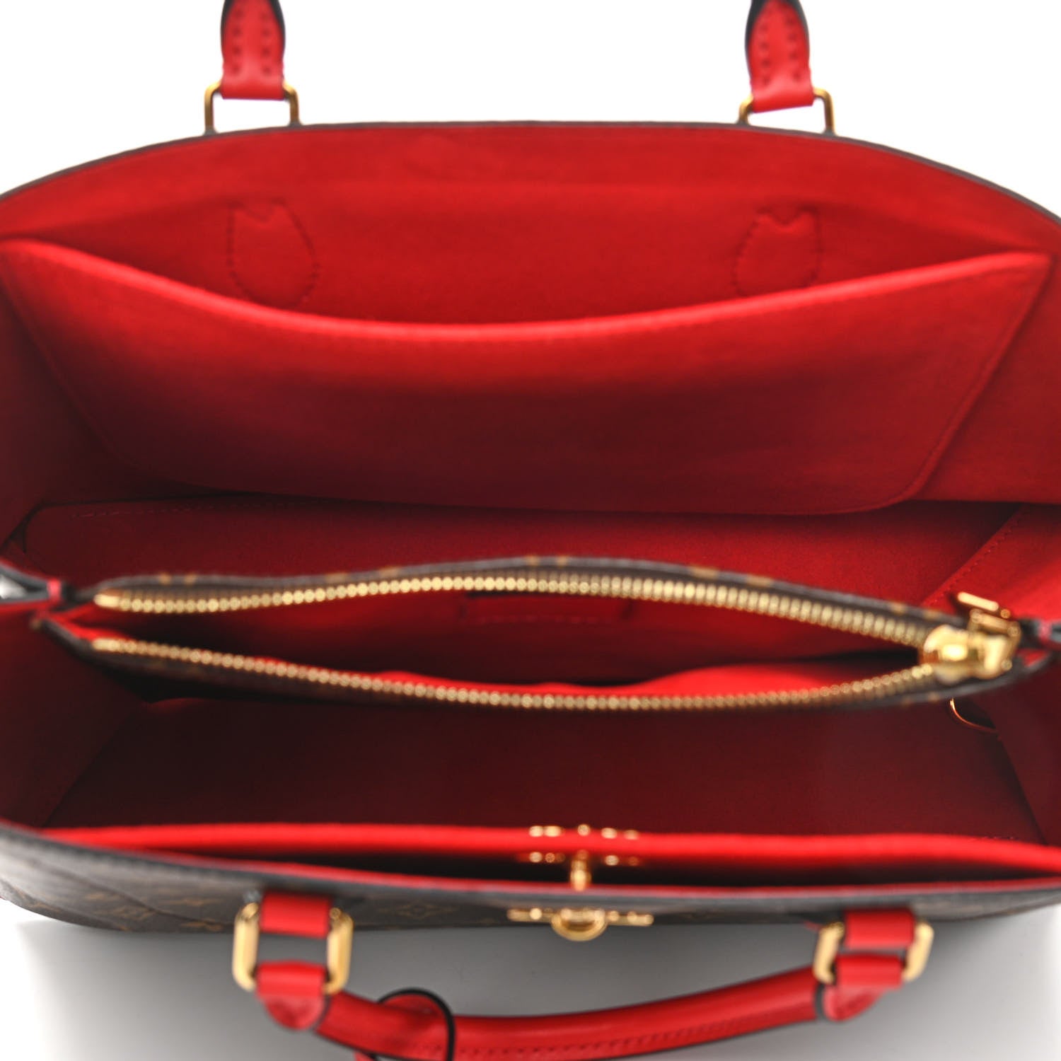 Louis Vuitton Monogram Flower Tote Coquelicot 5 of 12