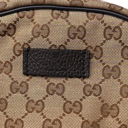 Gucci Monogram Travel Backpack Dark Brown 10 of 10