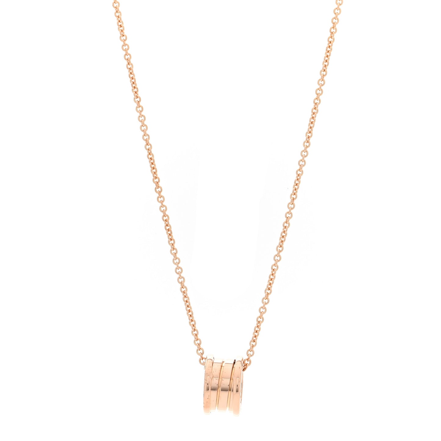 18K Rose Gold B.Zero1 Pendant Necklace