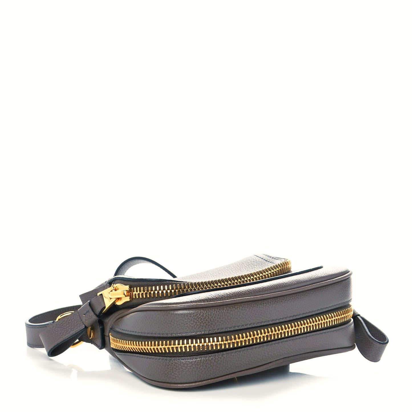 Calfskin Mini Jennifer Crossbody Bag Grey