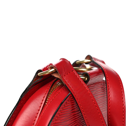 Louis Vuitton Epi Mabillon Backpack Castillan Red 14 of 19