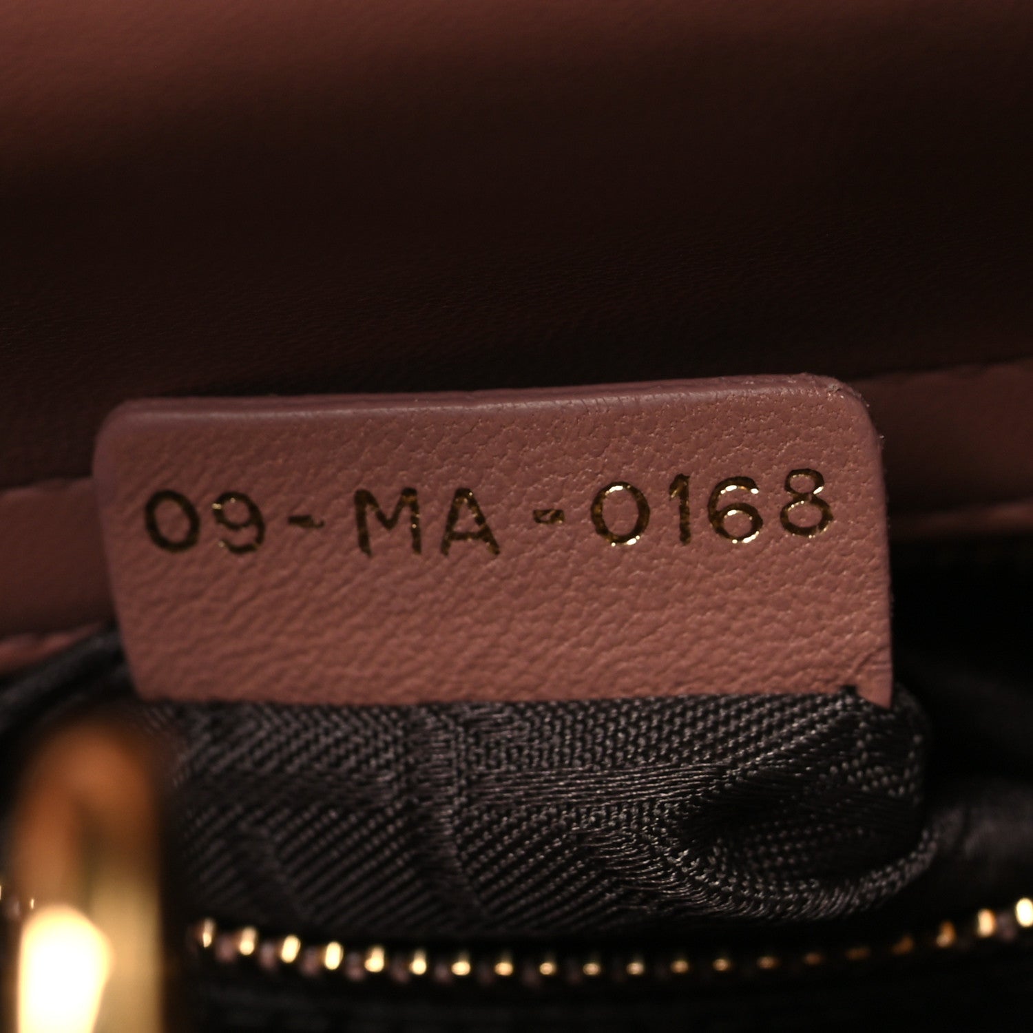 Christian Dior Lambskin Cannage Small My ABCDior Lady Dior Fard 7 of 10