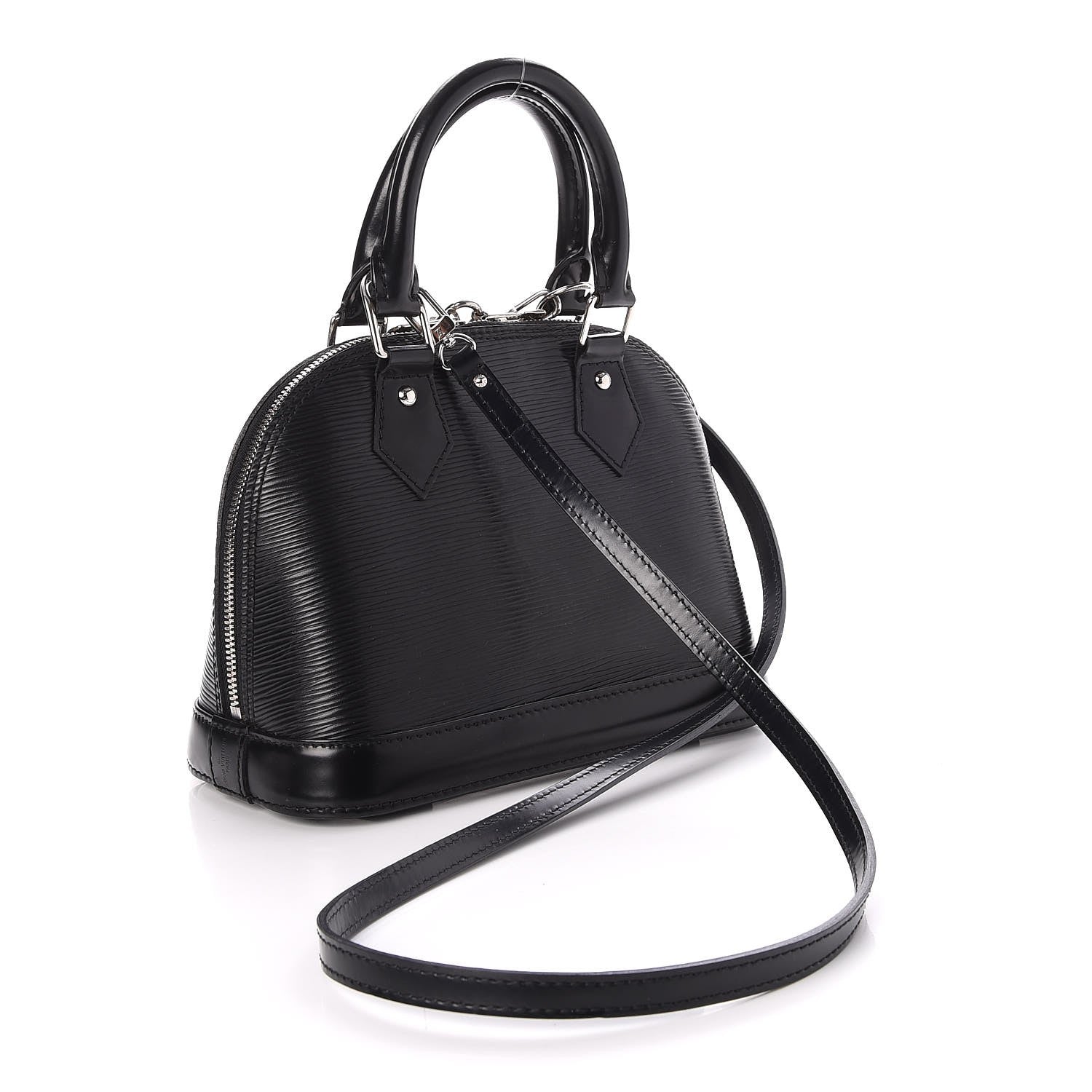 Louis Vuitton Epi Alma BB Black 3 of 7