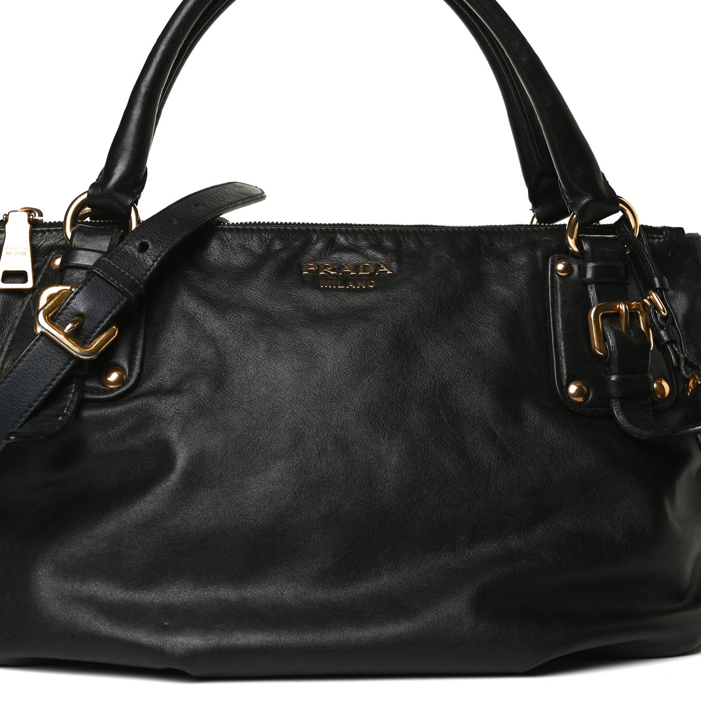 Soft Calf Tote Black