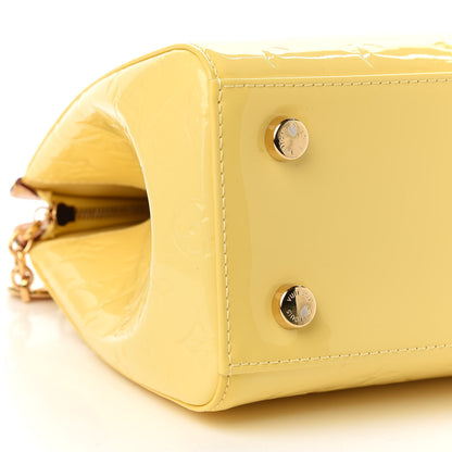 Louis Vuitton Vernis Brea MM Citrine 8 of 9