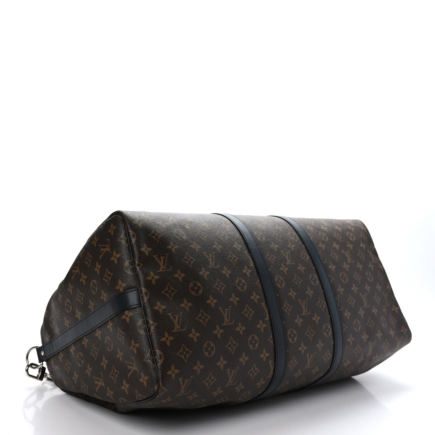 Louis Vuitton Monogram Macassar Keepall Bandouliere 55 4 of 12