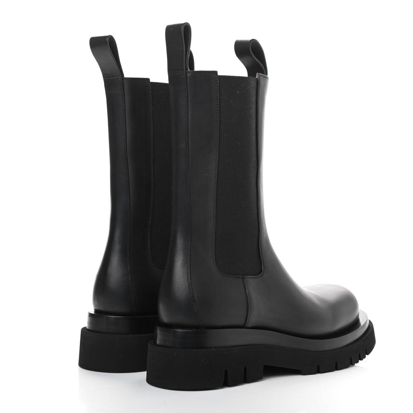 Calfskin The Lug Chelsea 55mm Boots 40 Black