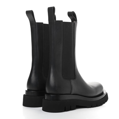 Bottega Veneta Calfskin The Lug Chelsea 55mm Boots 40 Black 4 of 14