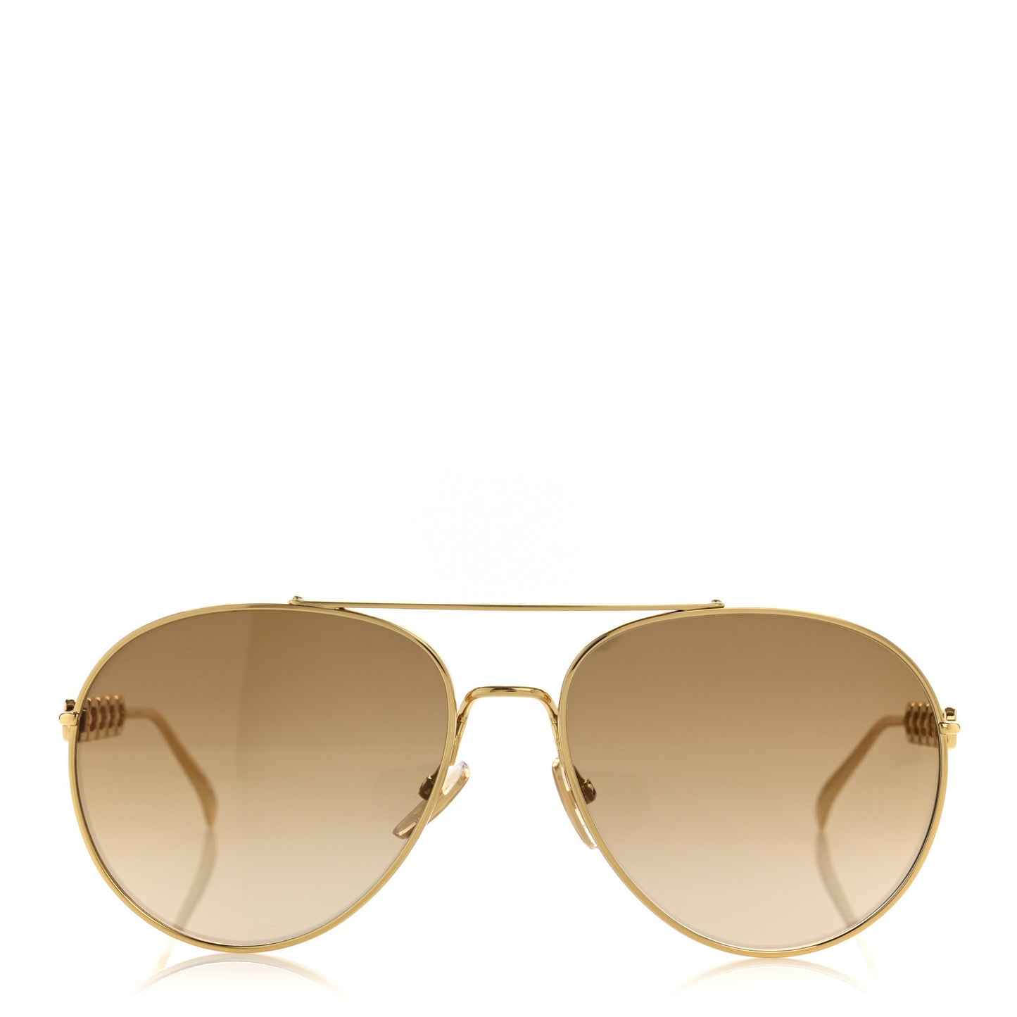 Metal My LV Chain Pilot Sunglasses Z1539W Gold