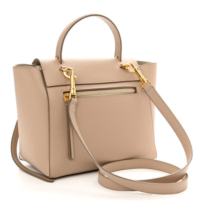 Celine Grained Calfskin Micro Belt Bag Light Taupe 3 of 11