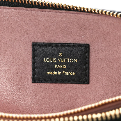 Louis Vuitton Lambskin Embossed Monogram Coussin PM Black 8 of 15