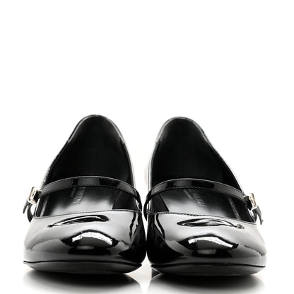 Louis Vuitton Patent Uniformes Silhouette 40mm Pumps 39.5 Black 2 of 10