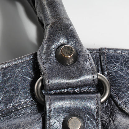 Balenciaga Agneau Velo Argent Fonce 9 of 13