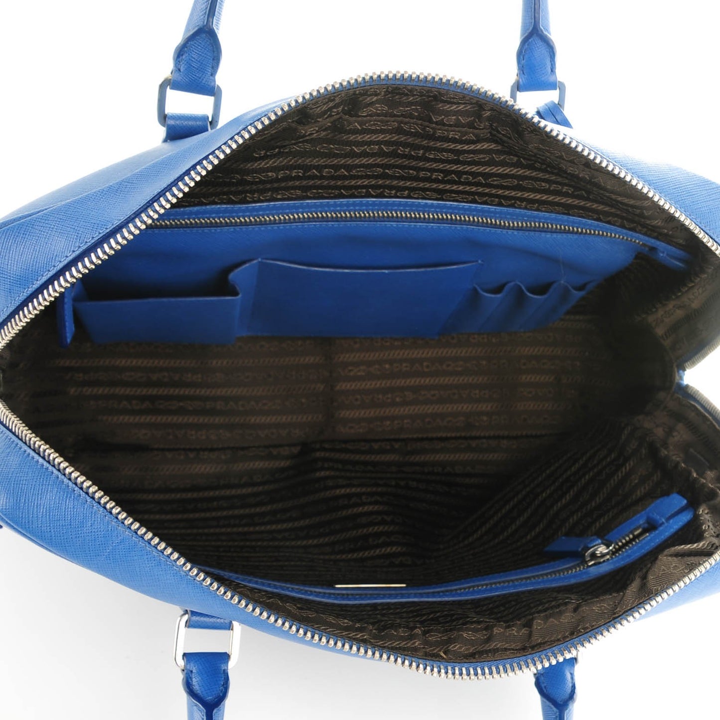 Saffiano Briefcase Cobalto